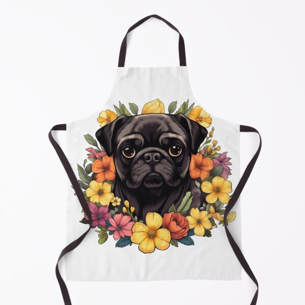 Item preview, Beautiful Black Pug designed and sold by ZombieLH.