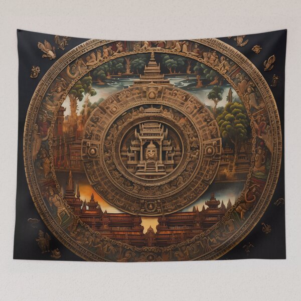 Item preview, Mandala - Civilizations - Vihear designed and sold by aleibanez.