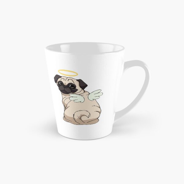Item preview, Cute Angel Pug  designed and sold by khachiche.