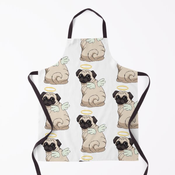Item preview, Cute Angel Pug designed and sold by khachiche.