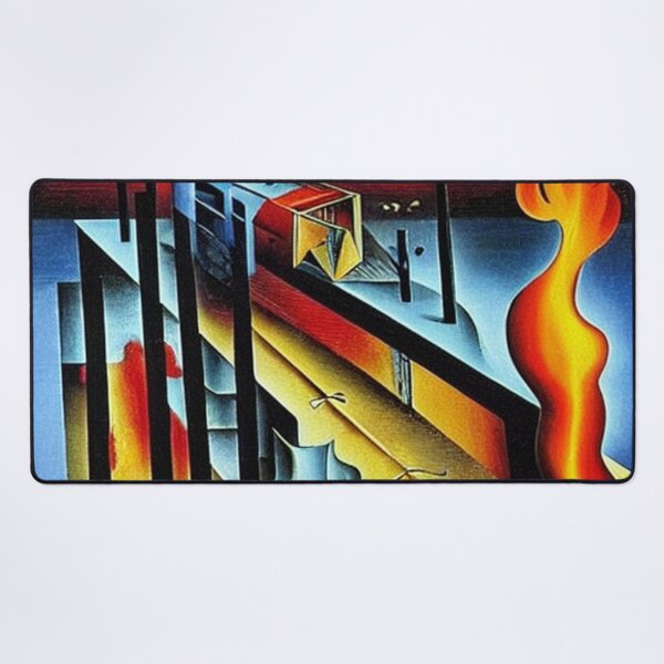 Item preview, Flaming Train designed and sold by George Hutton Hunter.