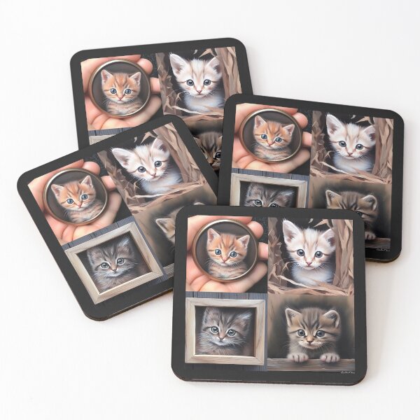 Item preview, 4 joys of cats designed and sold by kamilamonikazu.