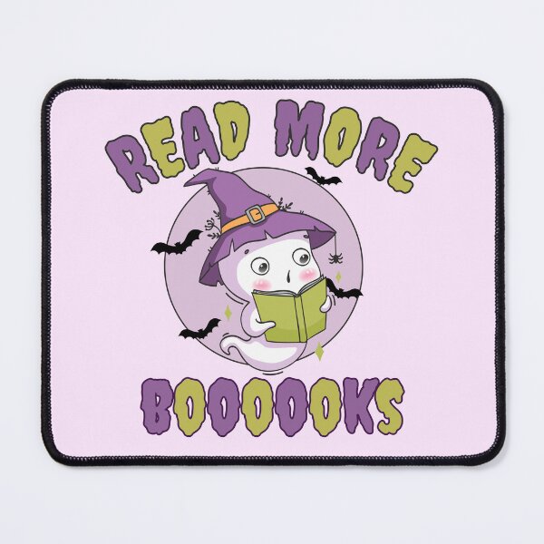 Item preview, Funny cute Halloween ghost reading a book. Read more Boooooks designed and sold by ThirdEyeDesign1.