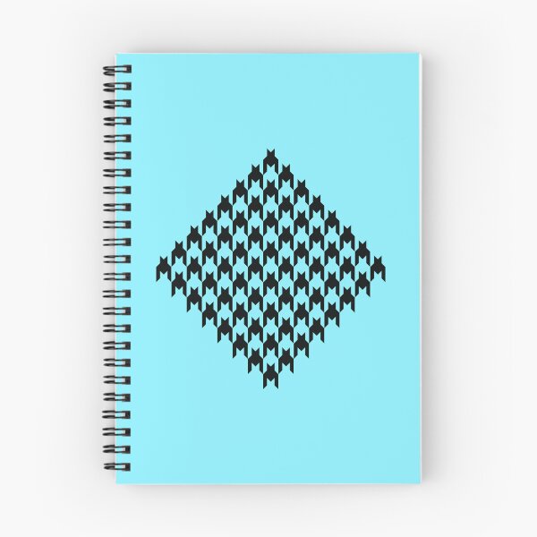 Item preview, Houndstooth Diamond - Transparent Black designed and sold by Tim Veiga.