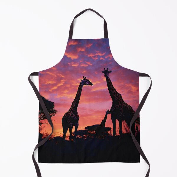 Item preview, A Serene Silhouette: A Giraffe in the African Sunset designed and sold by Brendon987.