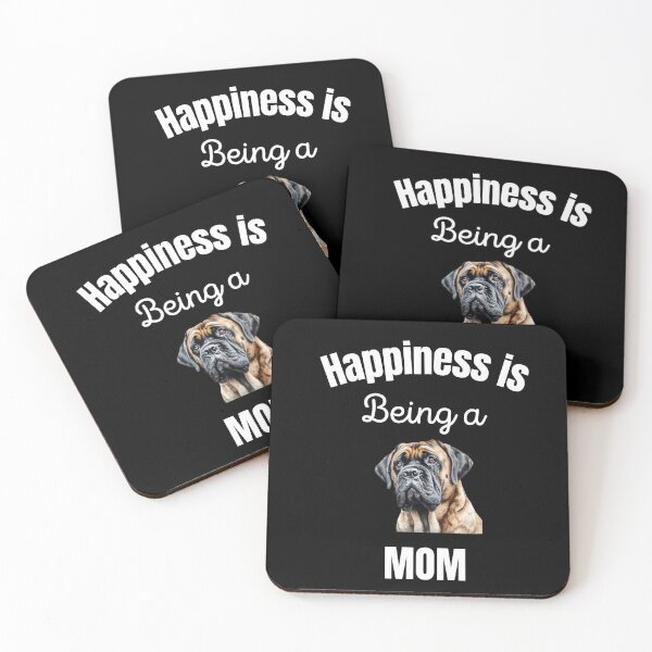 Item preview, Happiness is Being a Mastiff Mom designed and sold by BudBrown.