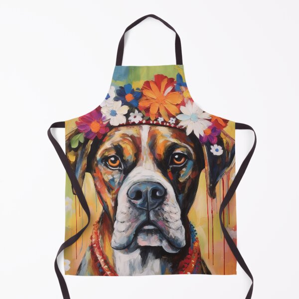 Item preview, Daisy Crowned Boxer designed and sold by Ivan Guaderrama.