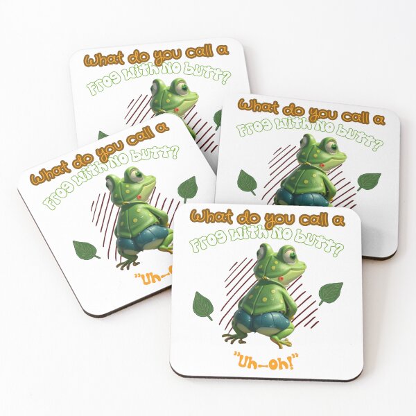 Item preview, Frog Butt Uh-oh designed and sold by VicetTees.