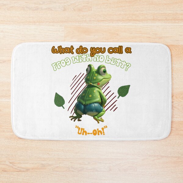 Item preview, Frog Butt Uh-oh designed and sold by VicetTees.