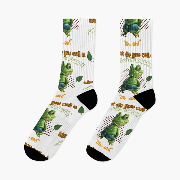 Item preview, Frog Butt Uh-oh designed and sold by VicetTees.