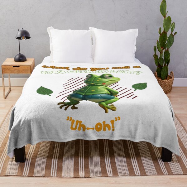Item preview, Frog Butt Uh-oh designed and sold by VicetTees.