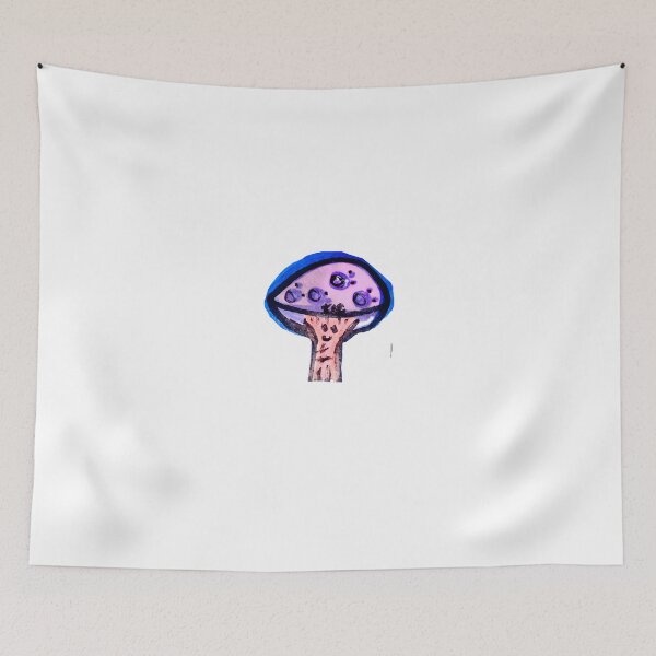 Item preview, Purple mushroom friend  designed and sold by KLCdoodles.