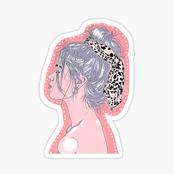 Clean girl aesthetic Sticker by Fav-Redbubble