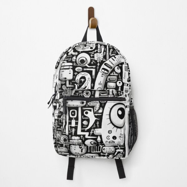 Item preview, Curved Fantasies: Black and White Pop-Art Adventures designed and sold by Piotrek0001.