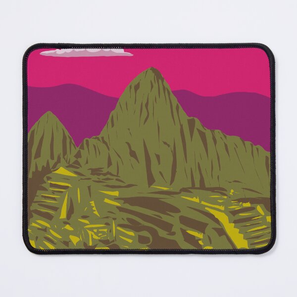 Item preview, Machu Picchu Lost City of the Incas in Machupicchu District Peru WPA Art Deco Poster designed and sold by patrimonio.