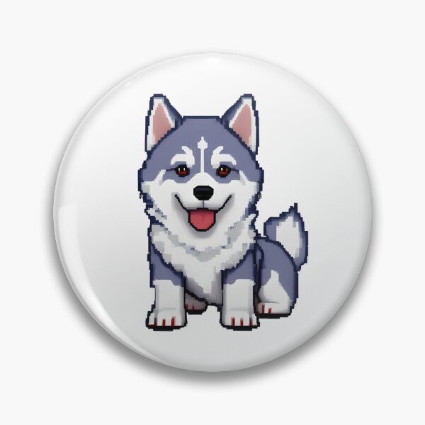 Item preview, Pixel Design: Cute Husky  designed and sold by MoxieVibe.