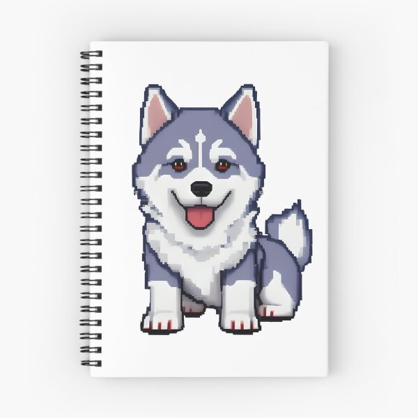 Item preview, Pixel Design: Cute Husky  designed and sold by MoxieVibe.