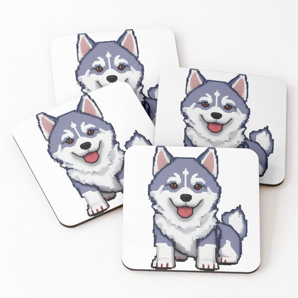Item preview, Pixel Design: Cute Husky  designed and sold by MoxieVibe.