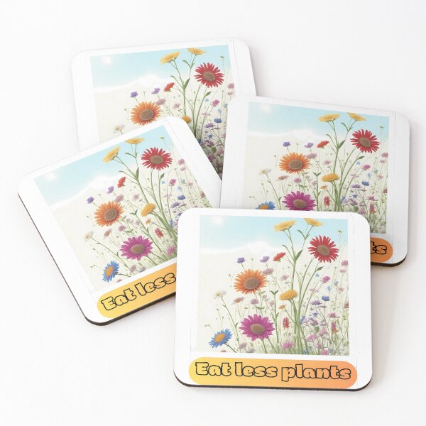 Item preview, Eat less plants meadow designed and sold by EightMustangs.