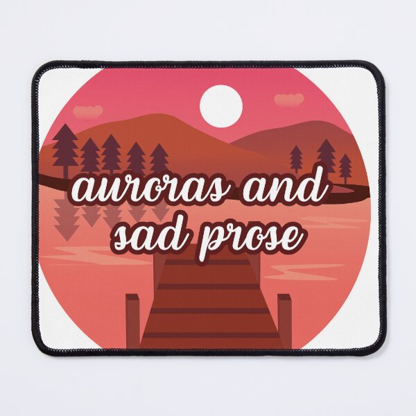 Item preview, The Lakes Lyrics - Auroras and Sad Prose designed and sold by Kelsey Gideon.
