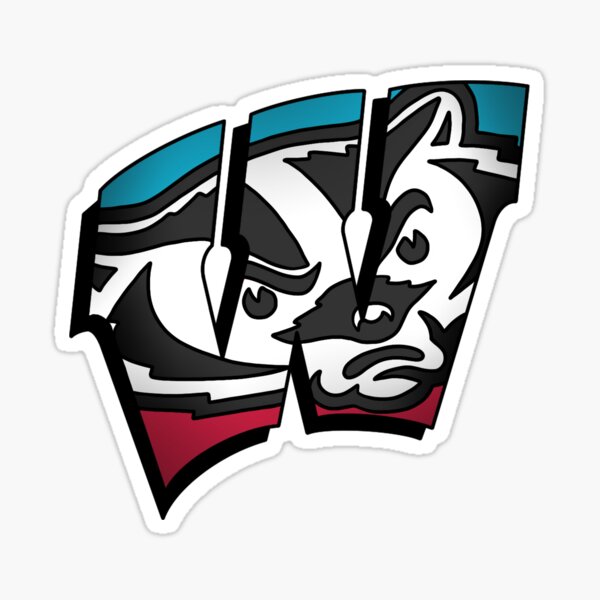 Bucky Badger - On Wisconsin! Sticker