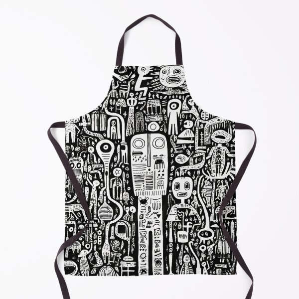 Item preview, Curved Fantasies: Black and White Pop-Art Adventures designed and sold by Piotrek0001.