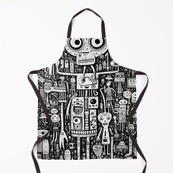 Item preview, Curved Fantasies: Black and White Pop-Art Adventures designed and sold by Piotrek0001.
