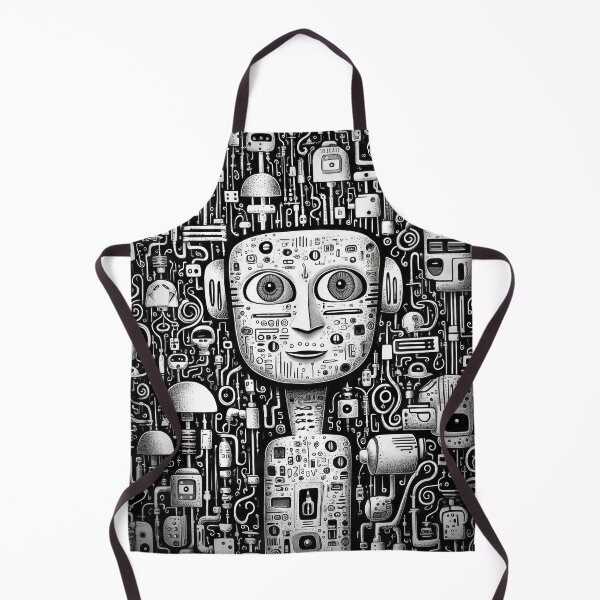 Item preview, Curved Fantasies: Black and White Pop-Art Adventures designed and sold by Piotrek0001.