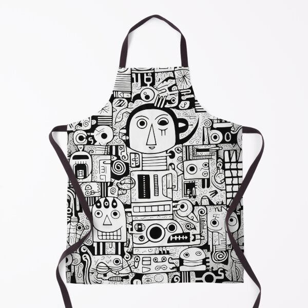 Item preview, Curved Fantasies: Black and White Pop-Art Adventures designed and sold by Piotrek0001.