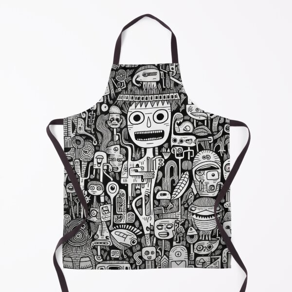 Item preview, Curved Fantasies: Black and White Pop-Art Adventures designed and sold by Piotrek0001.