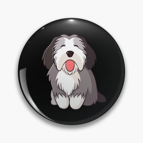 Item preview, Cute Bearded Collie Puppy designed and sold by LudwikeArts.