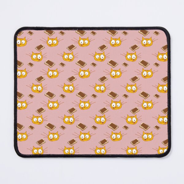 Item preview, Pattern - Cats and chocolate toast - pink designed and sold by FernandezIsabel.