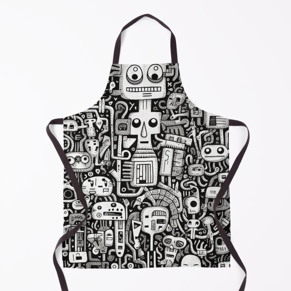 Item preview, Curved Fantasies: Black and White Pop-Art Adventures designed and sold by Piotrek0001.