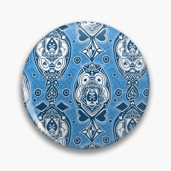 Item preview, Blue Cards Pattern designed and sold by clackspoon.