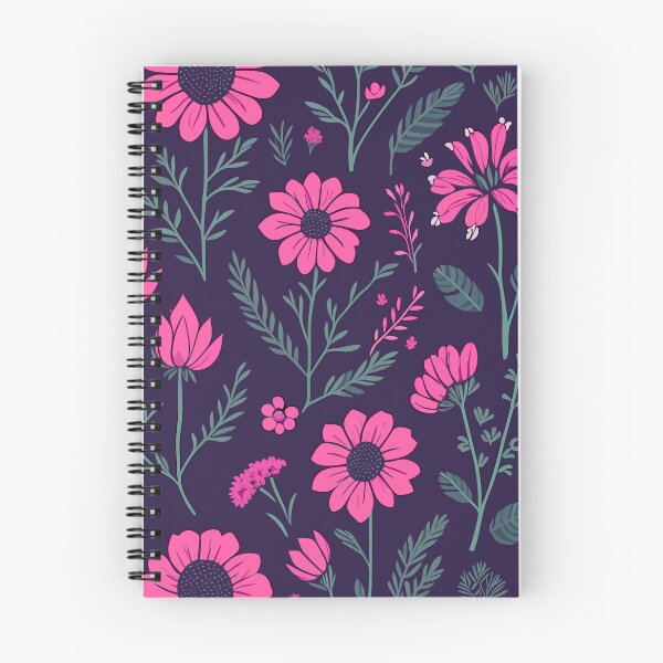 Item preview, Vintage Bold Pink Floral Pattern  designed and sold by aylastyle.