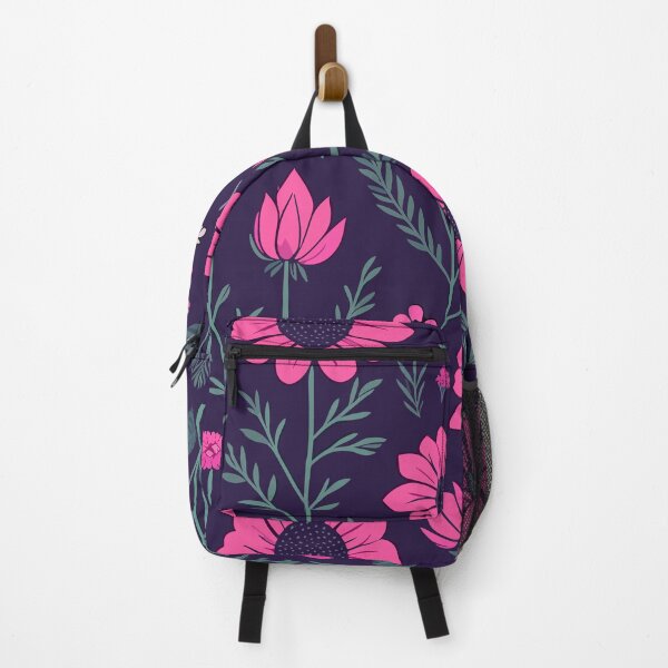 Item preview, Vintage Bold Pink Floral Pattern designed and sold by aylastyle.