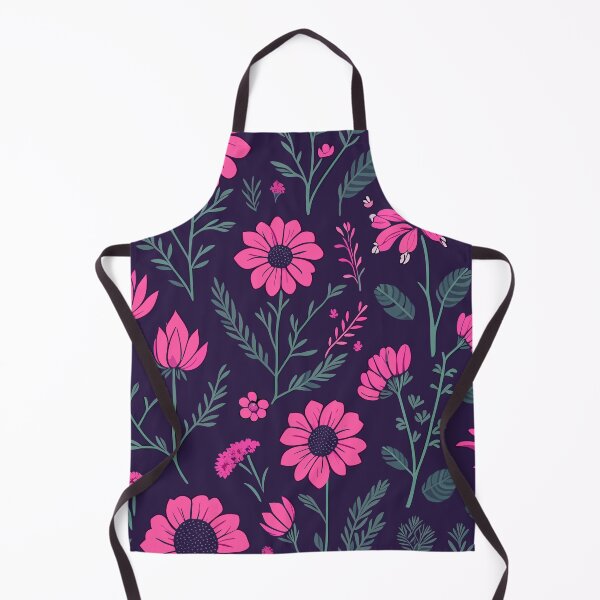 Item preview, Vintage Bold Pink Floral Pattern designed and sold by aylastyle.
