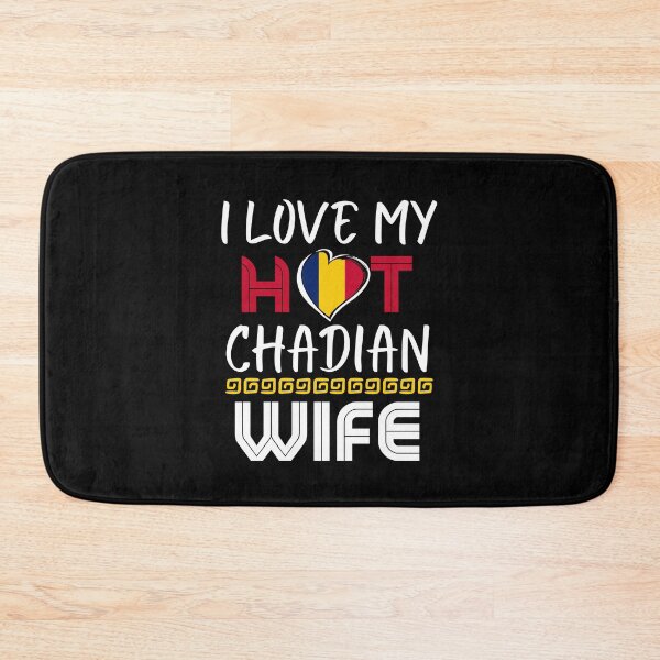 Item preview, I Love My Hot Chadian Wife Husband designed and sold by Furahisha.