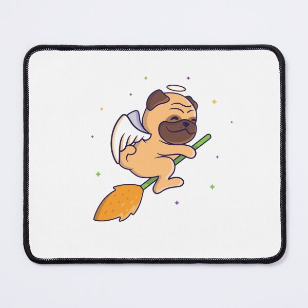Item preview, Cute Angel Pug designed and sold by khachiche.