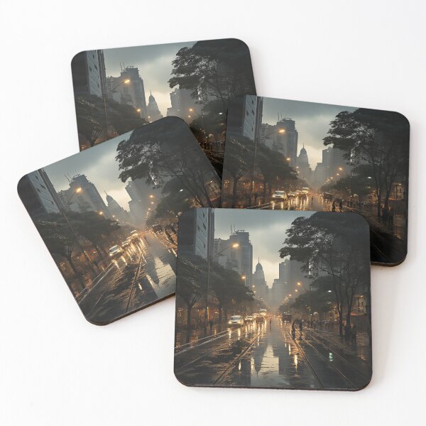 Item preview, A Rainy Morning in the City designed and sold by JELeitner.