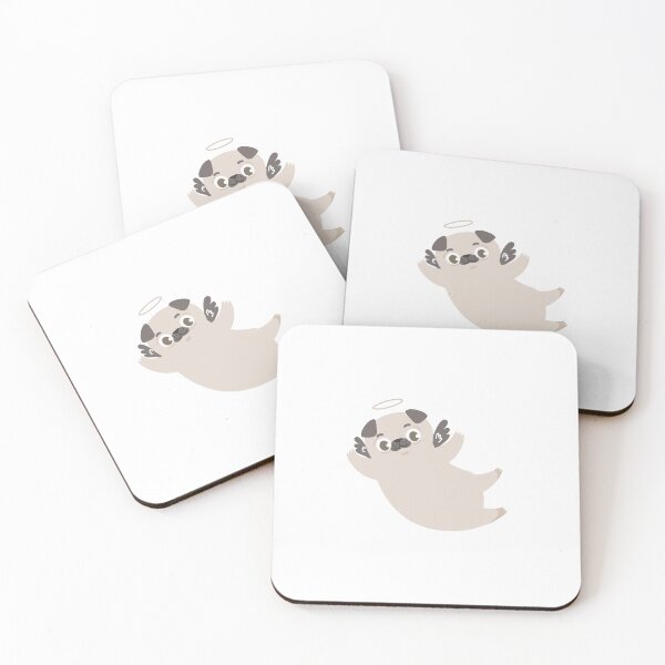 Item preview, Cute Angel Pug  designed and sold by khachiche.