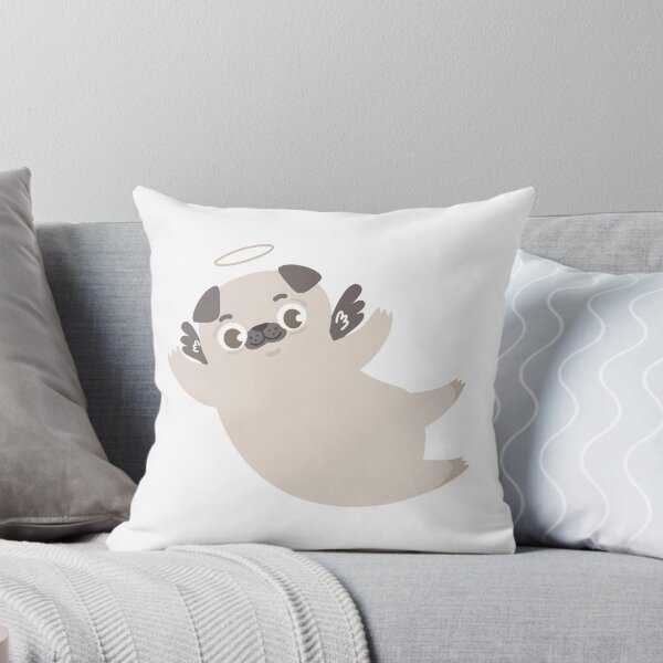 Item preview, Cute Angel Pug  designed and sold by khachiche.