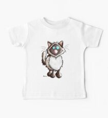 Fluffy Ragdoll Cat Baby Tee