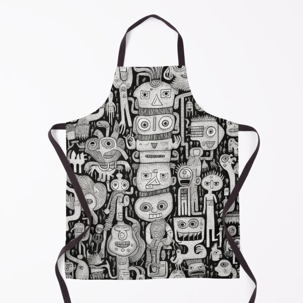 Item preview, Curved Fantasies: Black and White Pop-Art Adventures designed and sold by Piotrek0001.