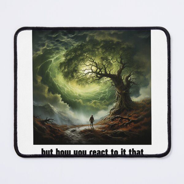 Item preview, "It is not what happens to you, but how you react to it that matters." - Epictetus designed and sold by STO1KA.