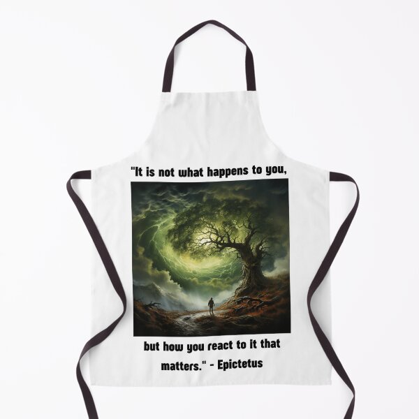 Item preview, "It is not what happens to you, but how you react to it that matters." - Epictetus designed and sold by STO1KA.