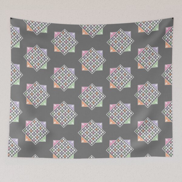 Item preview, Houndstooth Diamond - Multicolor - Pastel designed and sold by Tim Veiga.