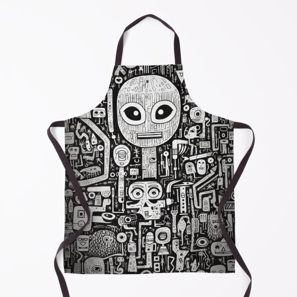 Item preview, Curved Fantasies: Black and White Pop-Art Adventures designed and sold by Piotrek0001.