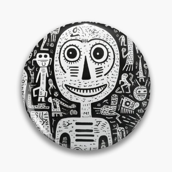 Item preview, Curved Fantasies: Black and White Pop-Art Adventures designed and sold by Piotrek0001.