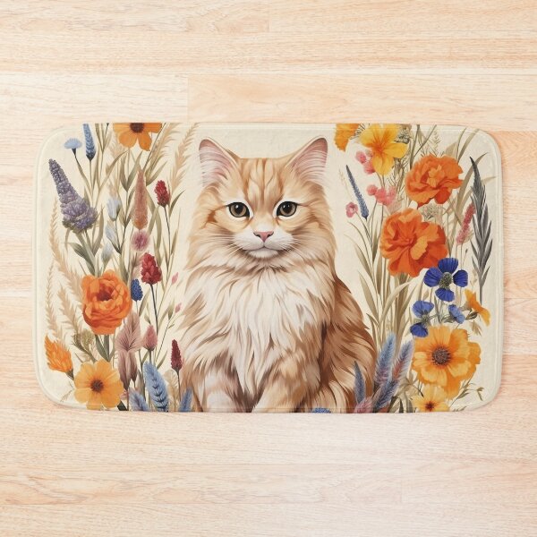 Item preview, Cat In Bohemian Garden 2 designed and sold by JELeitner.